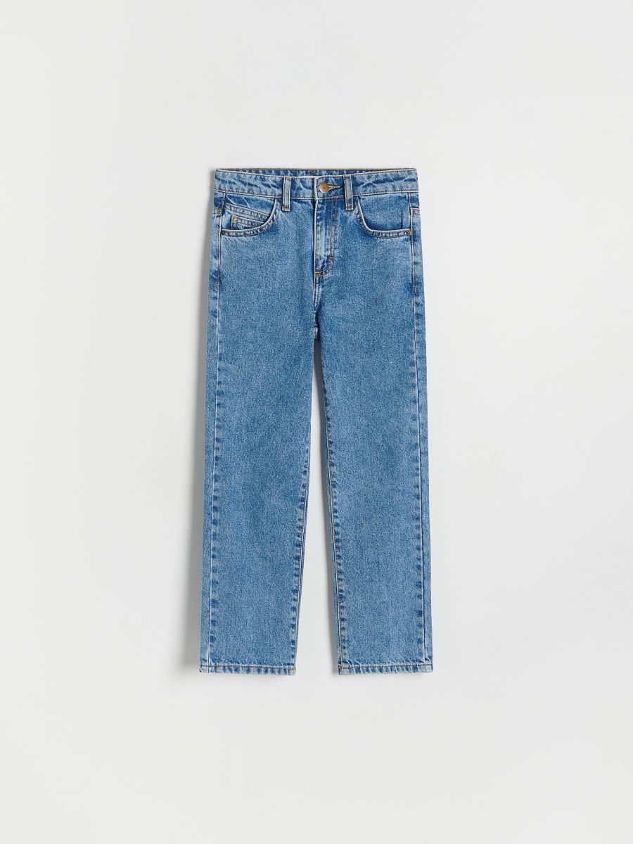 Straight fit jeans - blue jeans - RESERVED - 3