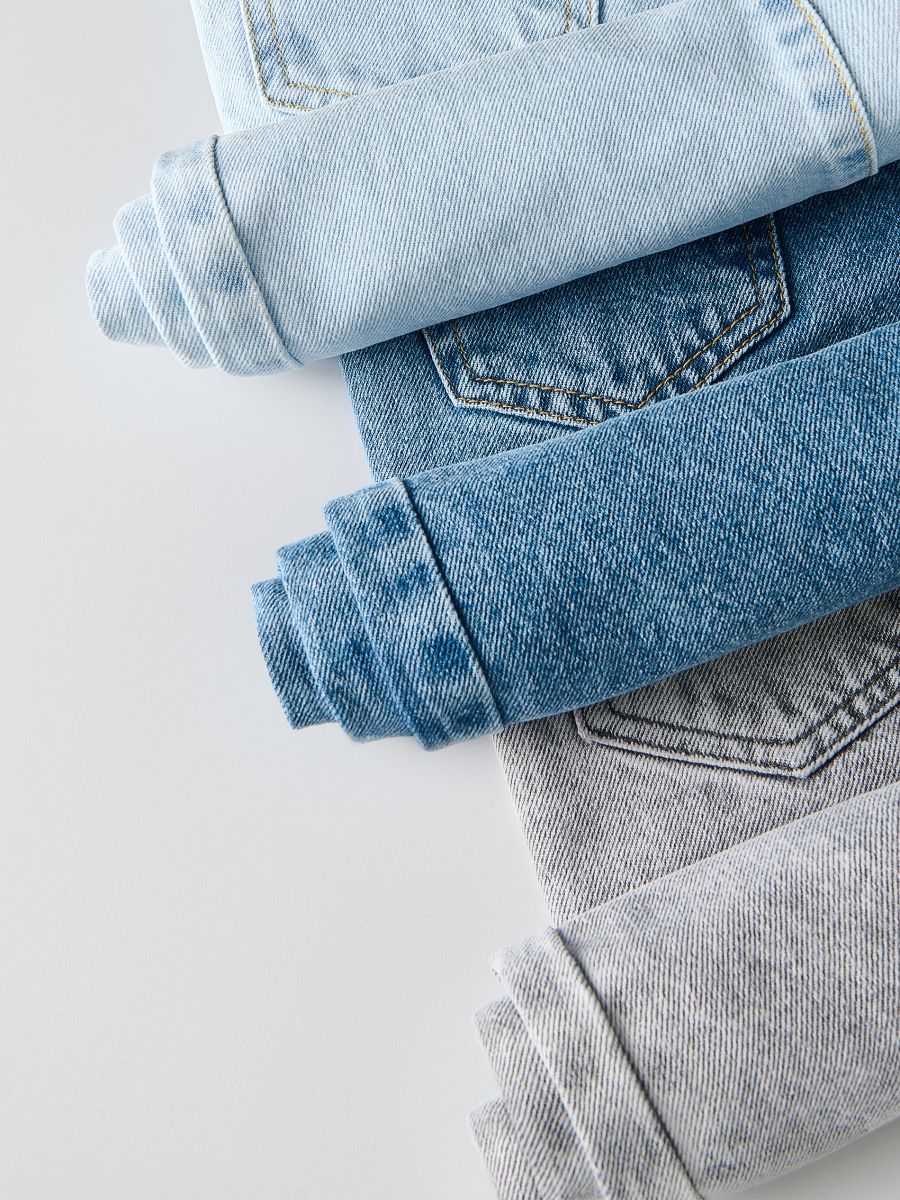Straight fit jeans - blue jeans - RESERVED - 10