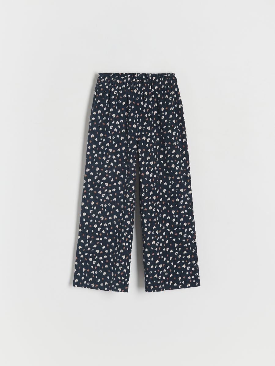 Patterned trousers - multicolor - RESERVED - 2