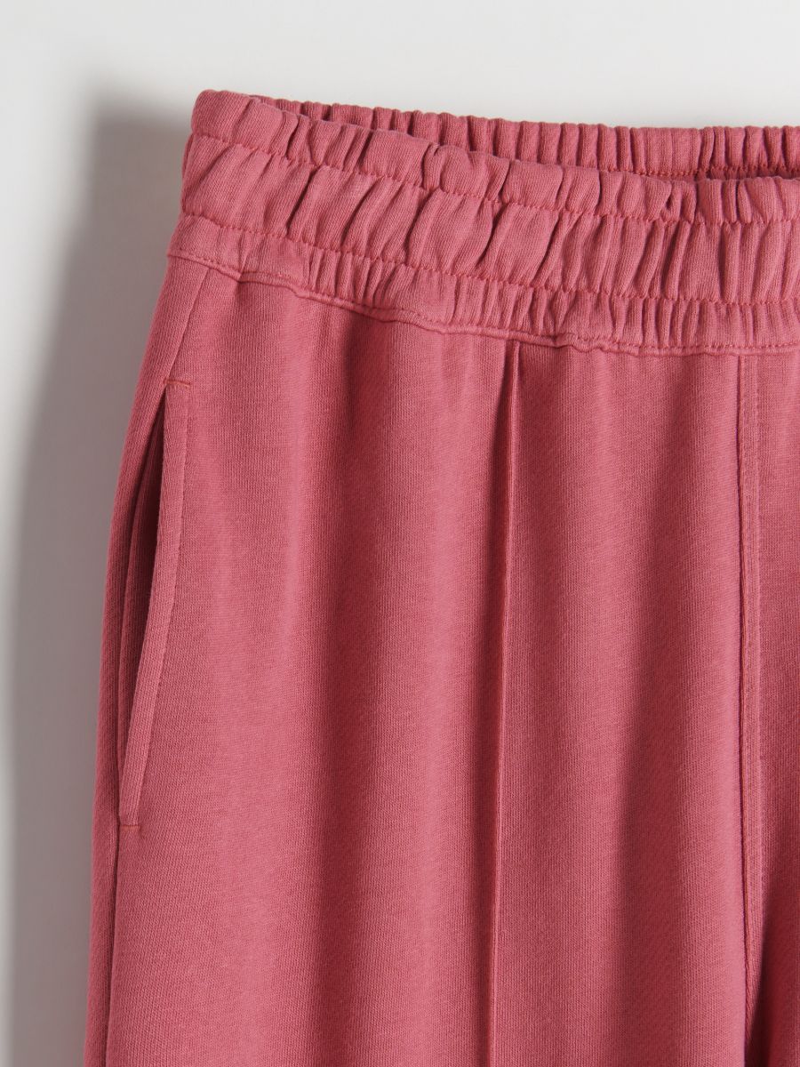 Sweatpants with stitching - rose - RESERVED - 5
