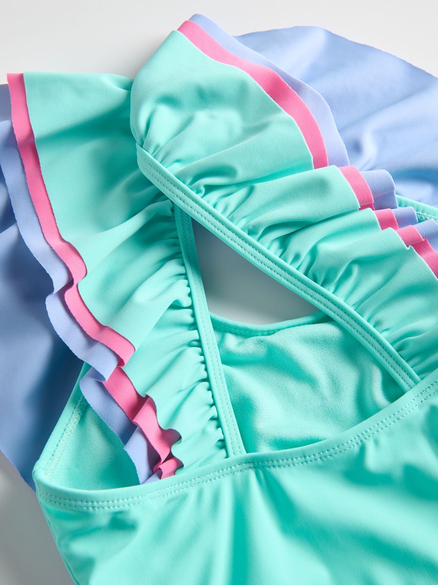Maillot de bain une pièce - turquoise clair - RESERVED - 3
