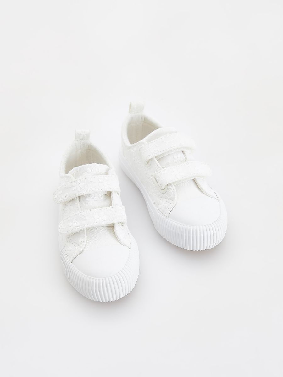 GIRLS` SNEAKERS - white - RESERVED