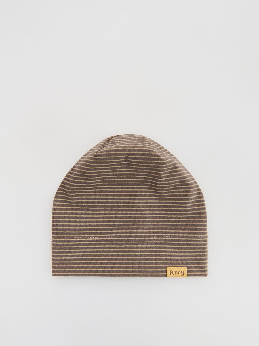 Viscose cap - dark grey - RESERVED