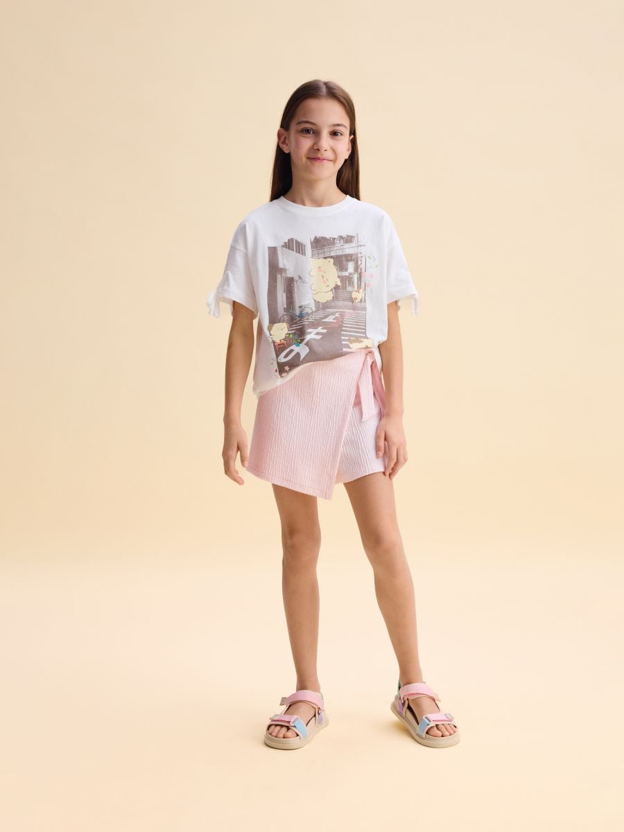 T-shirt with print - cream - RESERVED - 3