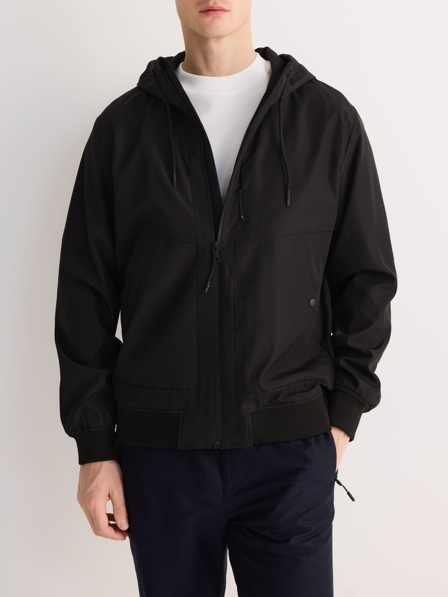【DISCERNMENT】Inter Check Hood Windbreaker Superdry - Blouson Capuche Hood Ultimate Emb Windbreaker