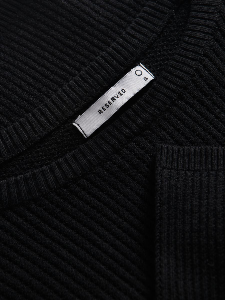 LADIES` SWEATER - black - RESERVED - 6