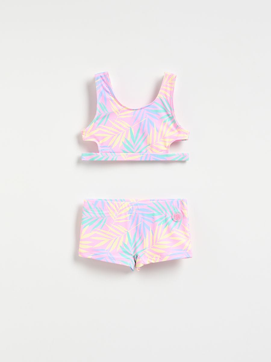 Two piece printed swimsuit - multicolor - RESERVED - 2