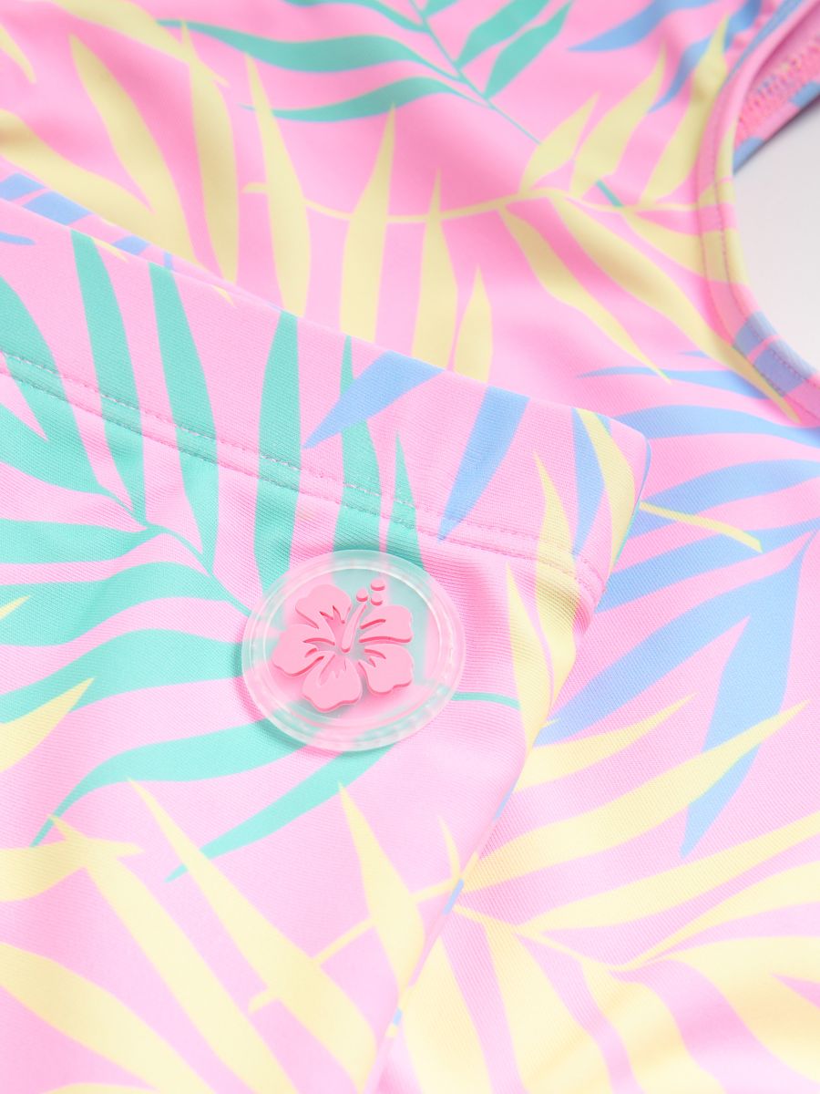 Two piece printed swimsuit - multicolor - RESERVED - 3
