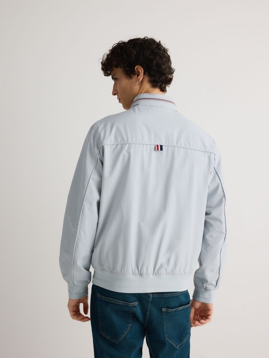 Concealable hood jacket - pale blue - RESERVED - 6