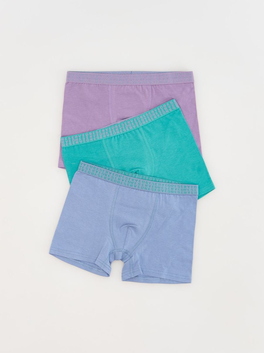 Boxers 3 pack - dark turquoise - RESERVED
