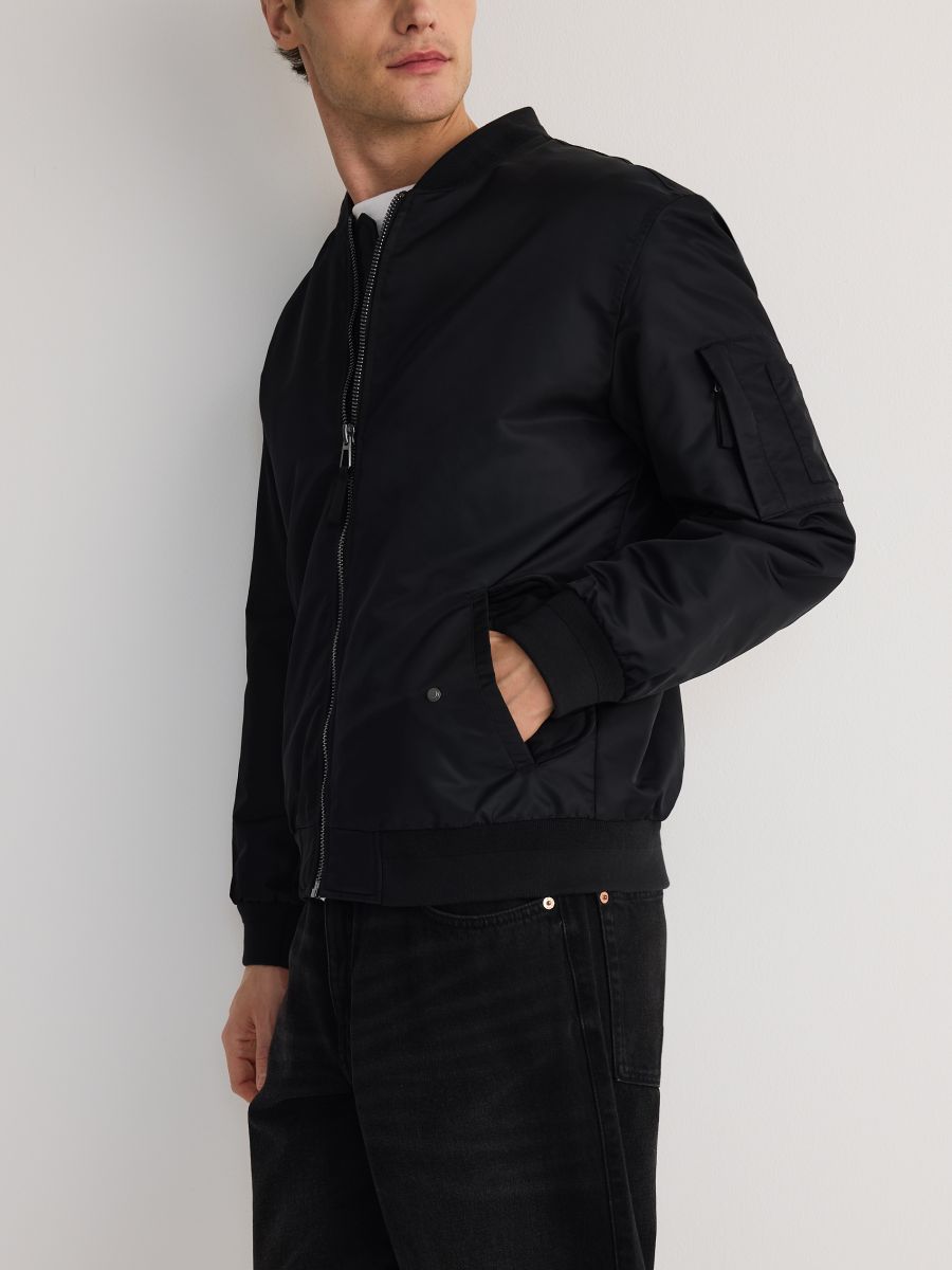 Bomber jacket - black - RESERVED - 3
