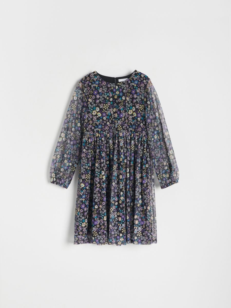 Geblümtes Kleid, weiß - bunt - RESERVED - 3
