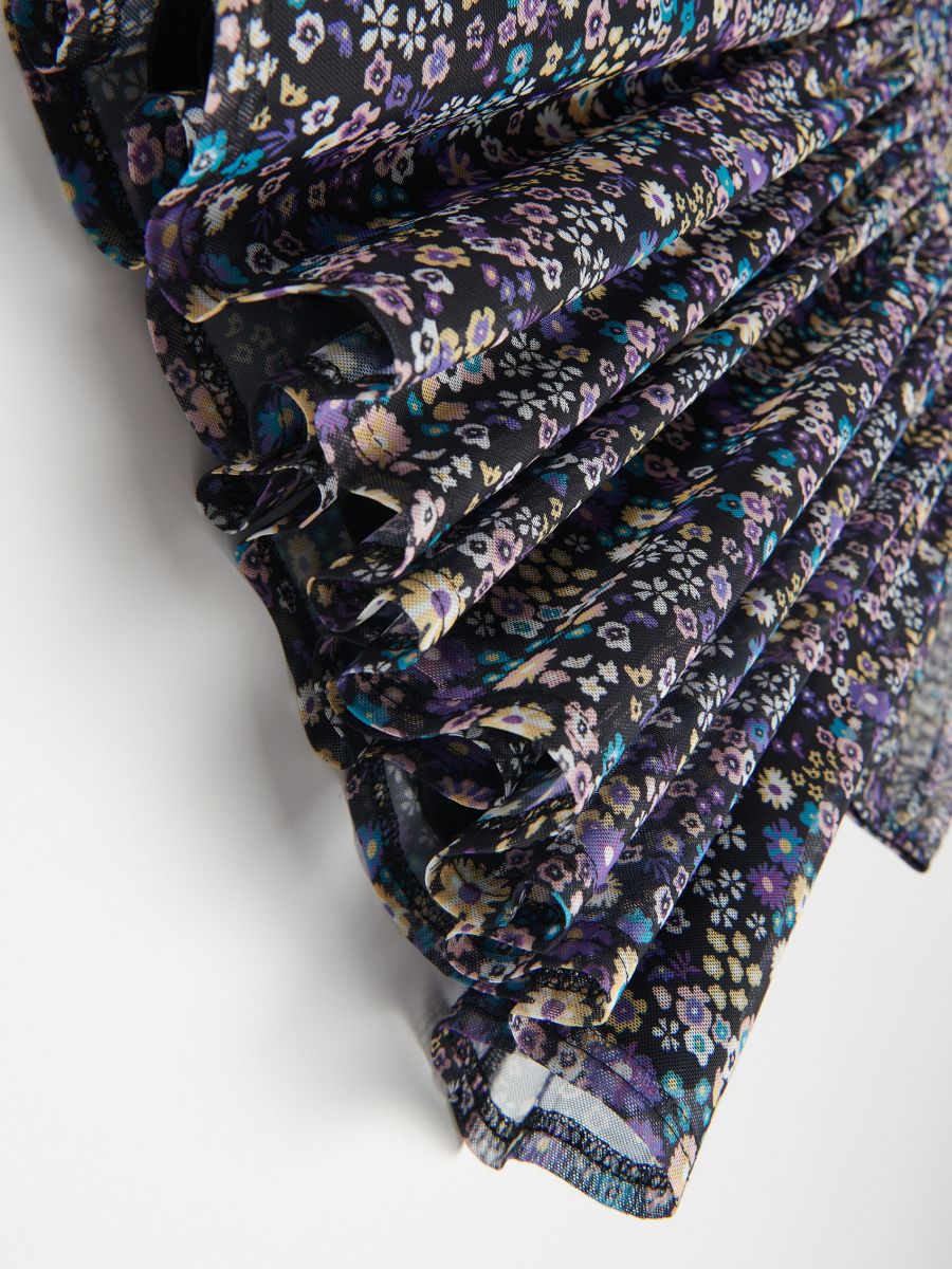 Geblümtes Kleid, weiß - bunt - RESERVED - 2