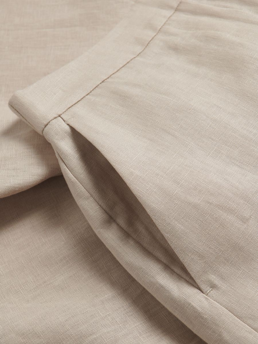 Linen shorts - beige - RESERVED - 2