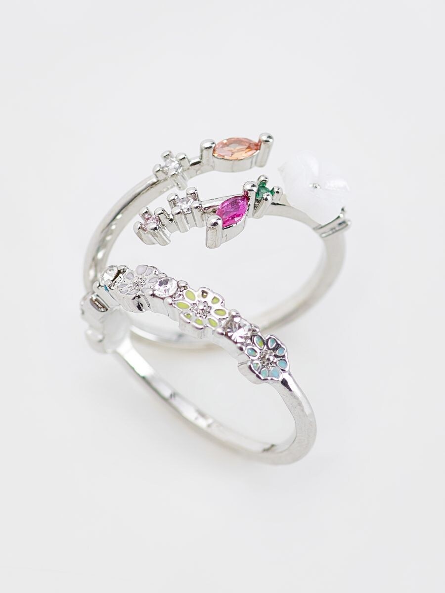 Ensemble de bagues - Multicolore - RESERVED - 2
