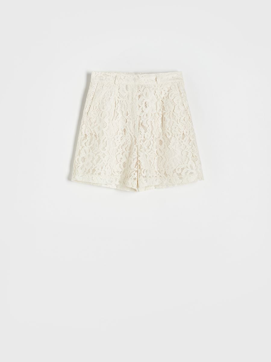 Lace shorts - nude - RESERVED - 4