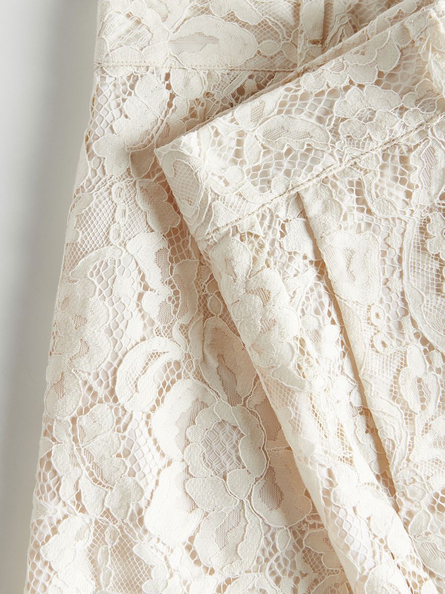 Lace shorts - nude - RESERVED - 5