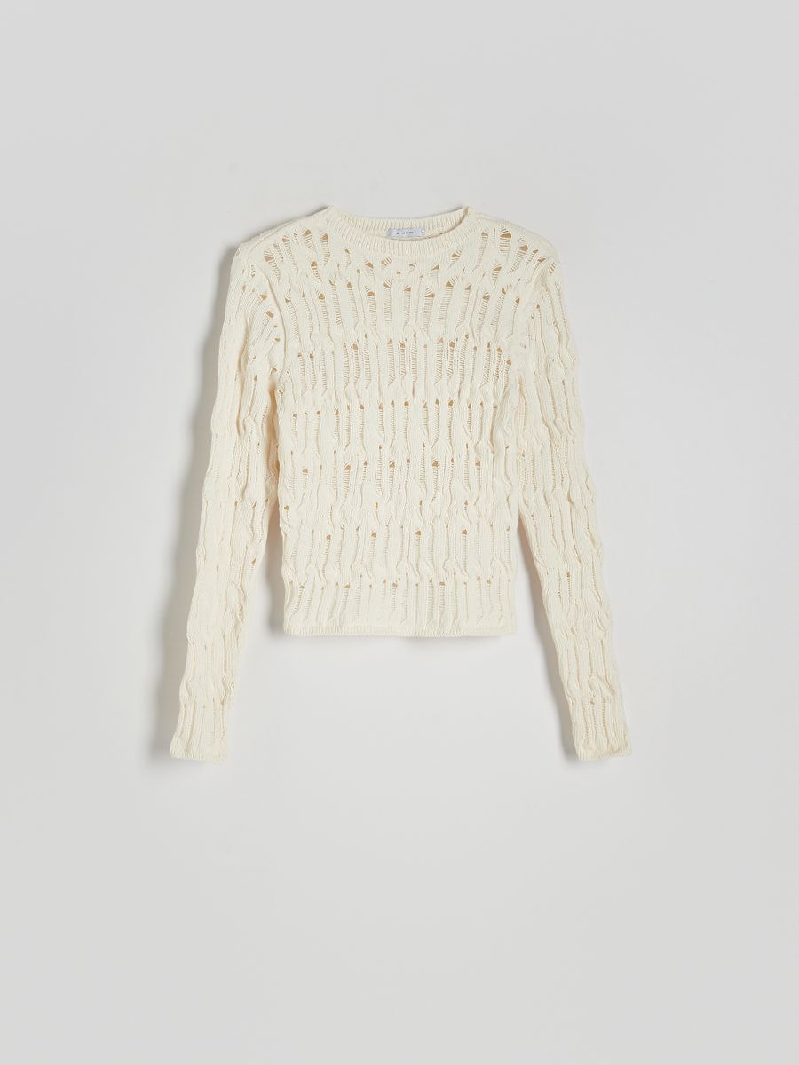Openwork jumper - nude - RESERVED - 4
