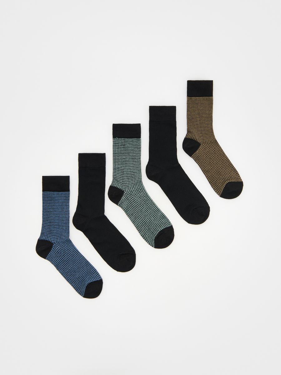 Socks 5 pack - black - RESERVED