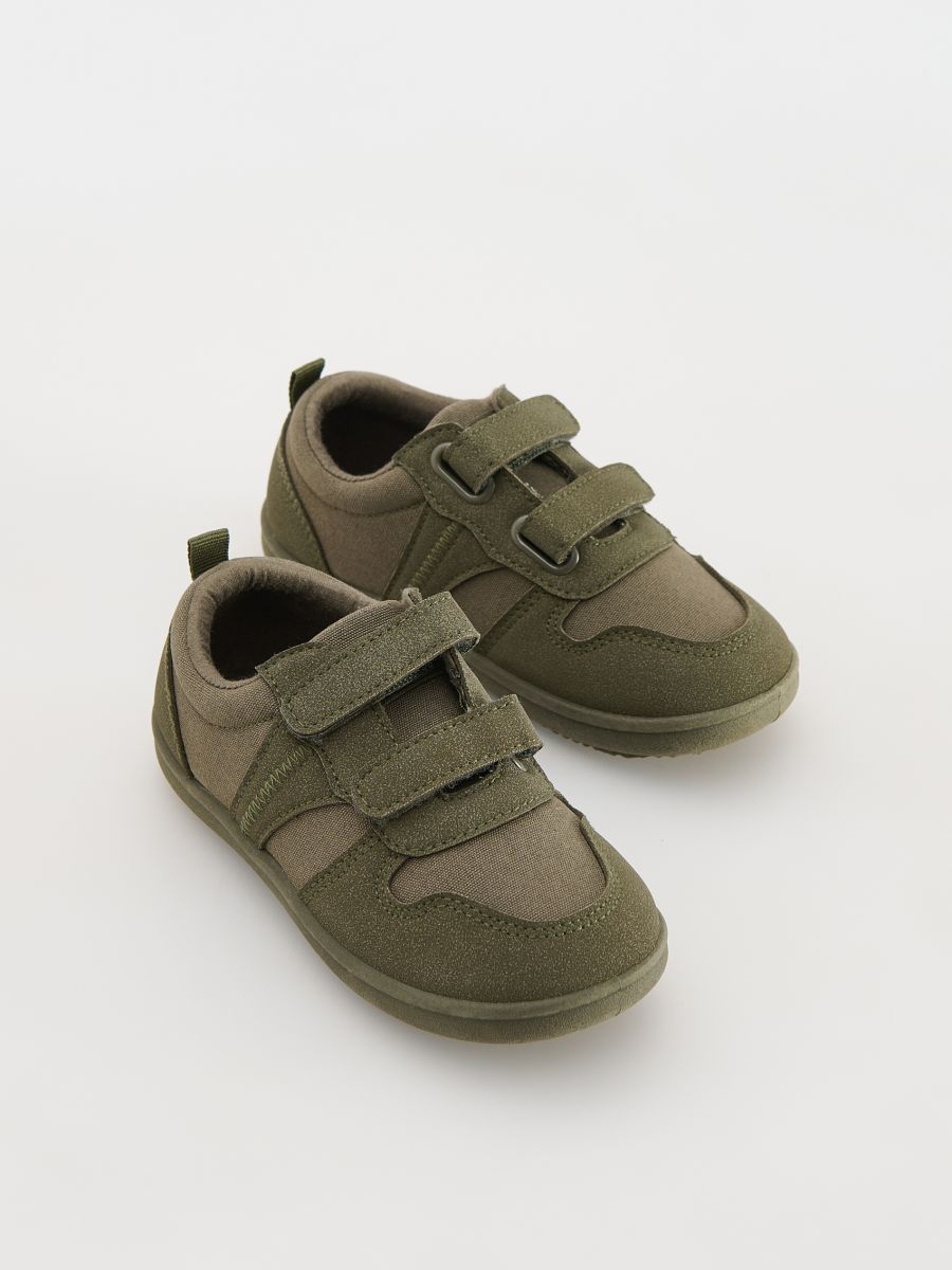 Trainers with Velcro fastening - green - RESERVED - 2