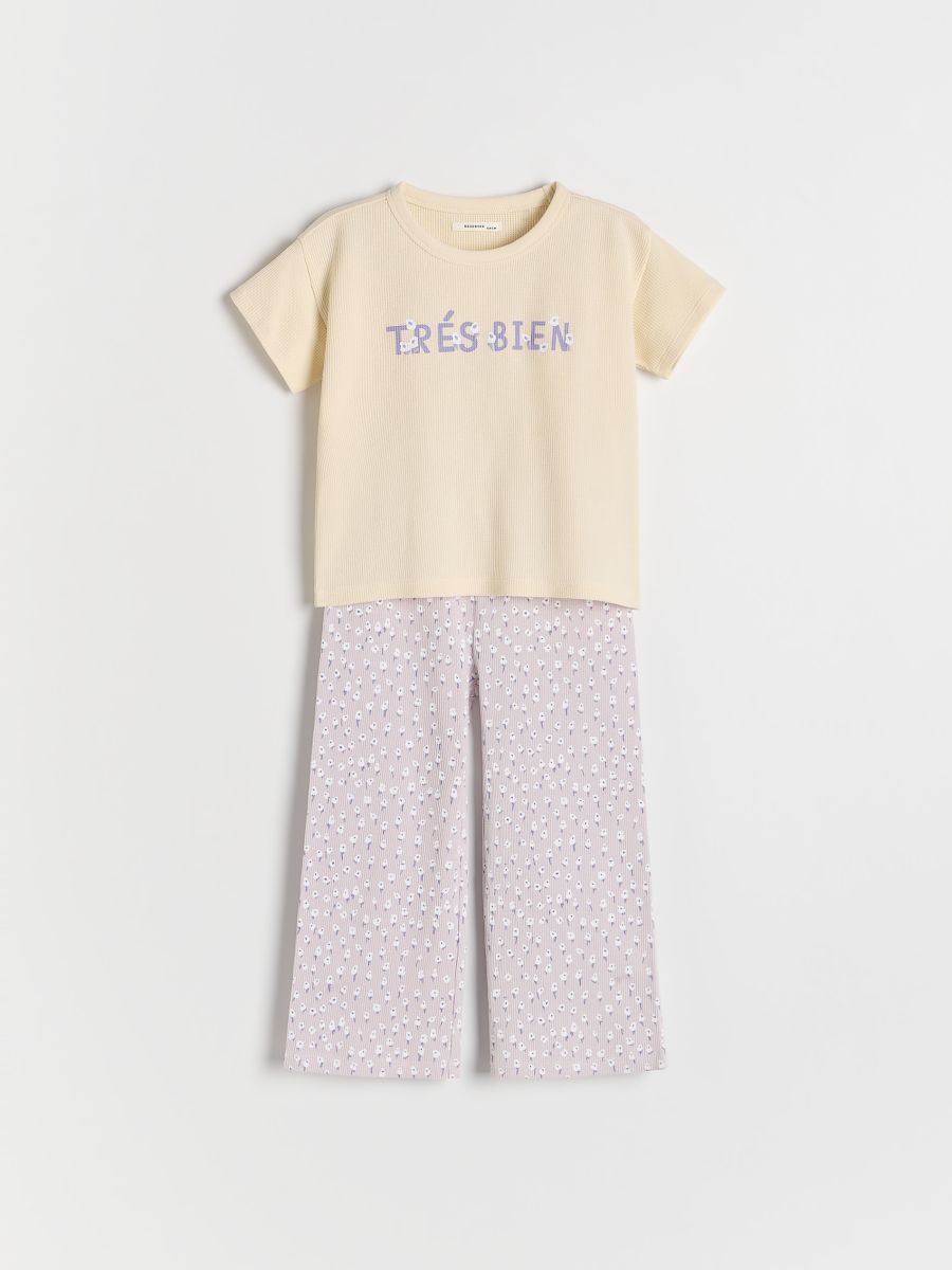 Waffle knit set - lavender - RESERVED - 4