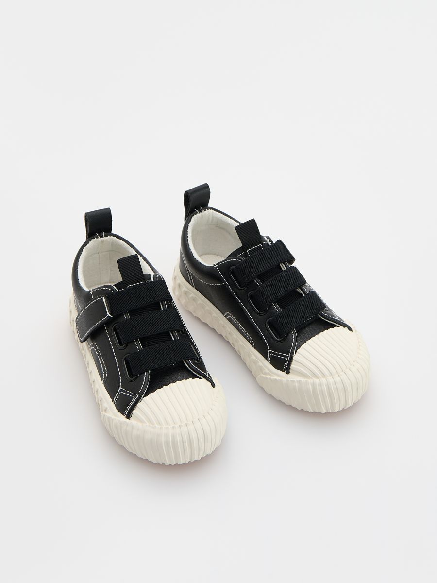 Trainers with Velcro fastening - black - RESERVED - 2