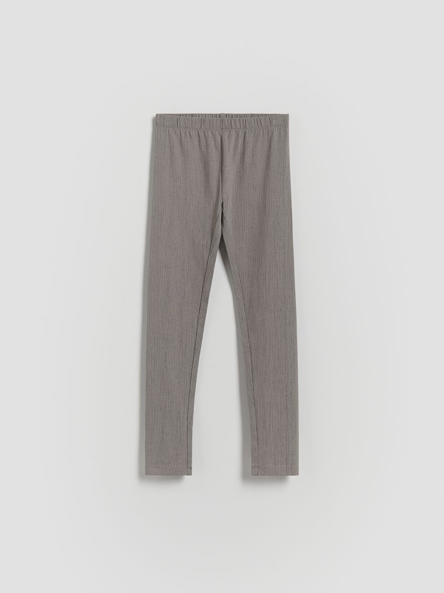 Mintás legging - sötétszürke - RESERVED