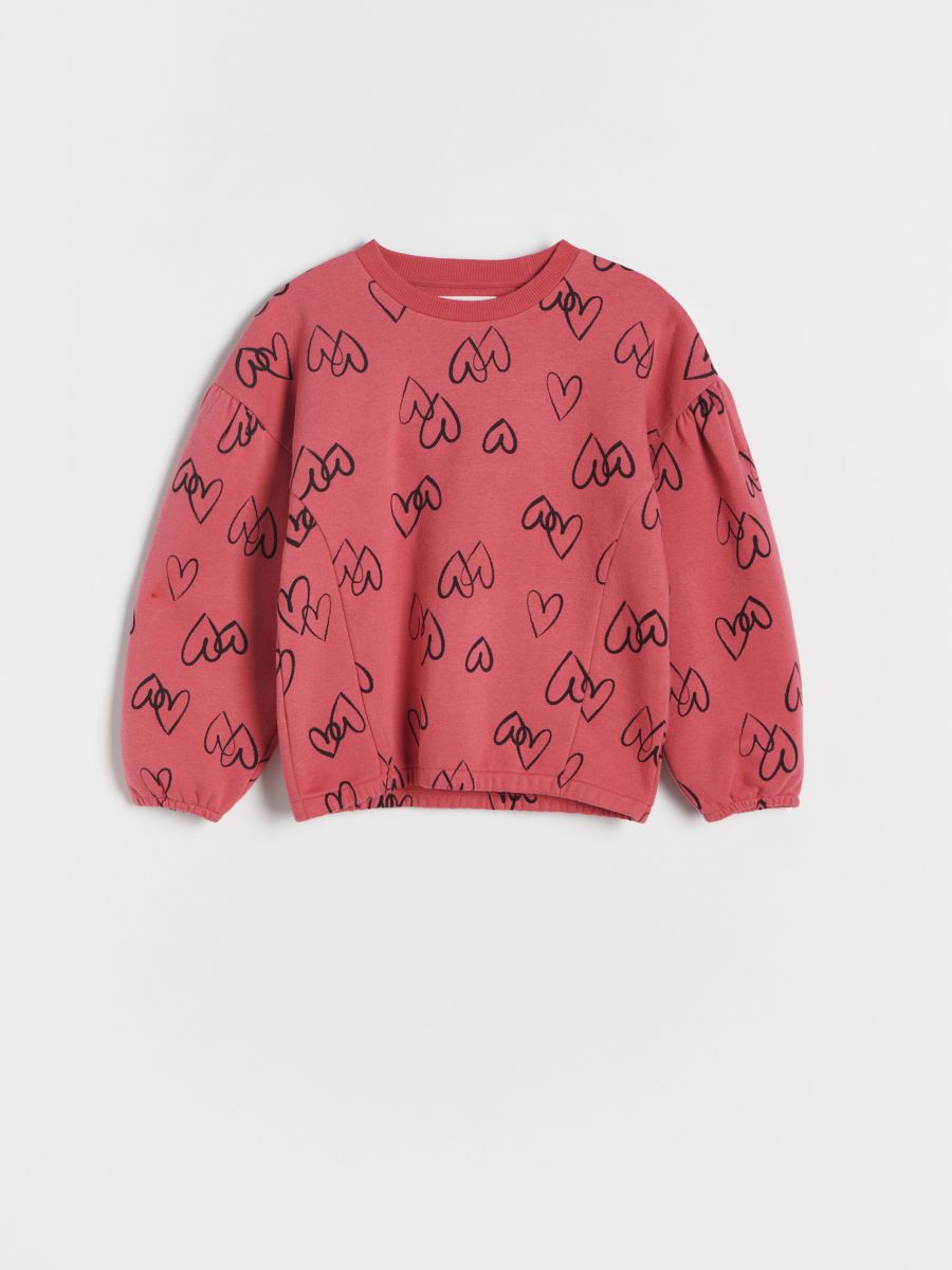 Duks s printom srca - roze - RESERVED - 2