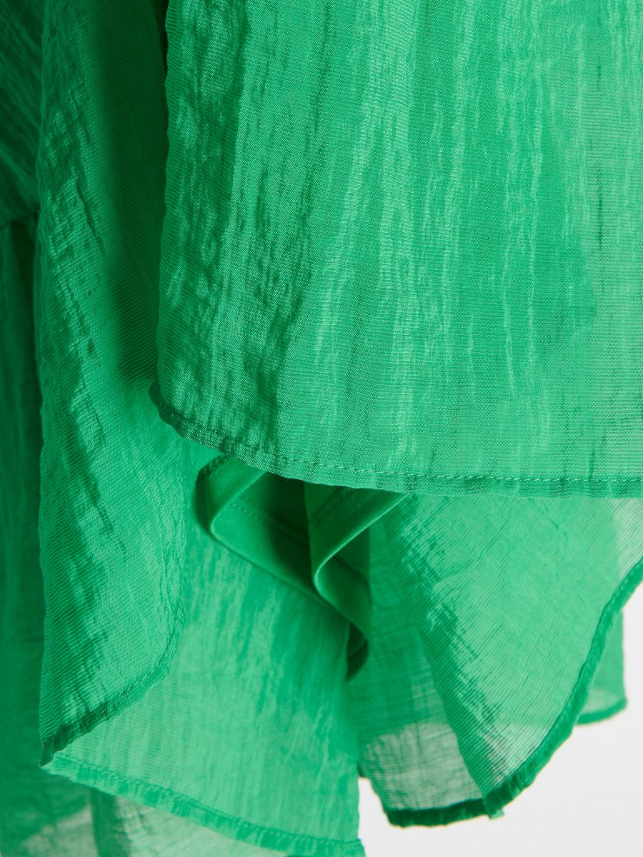 Kleid aus Strukturstoff - grün - RESERVED - 2