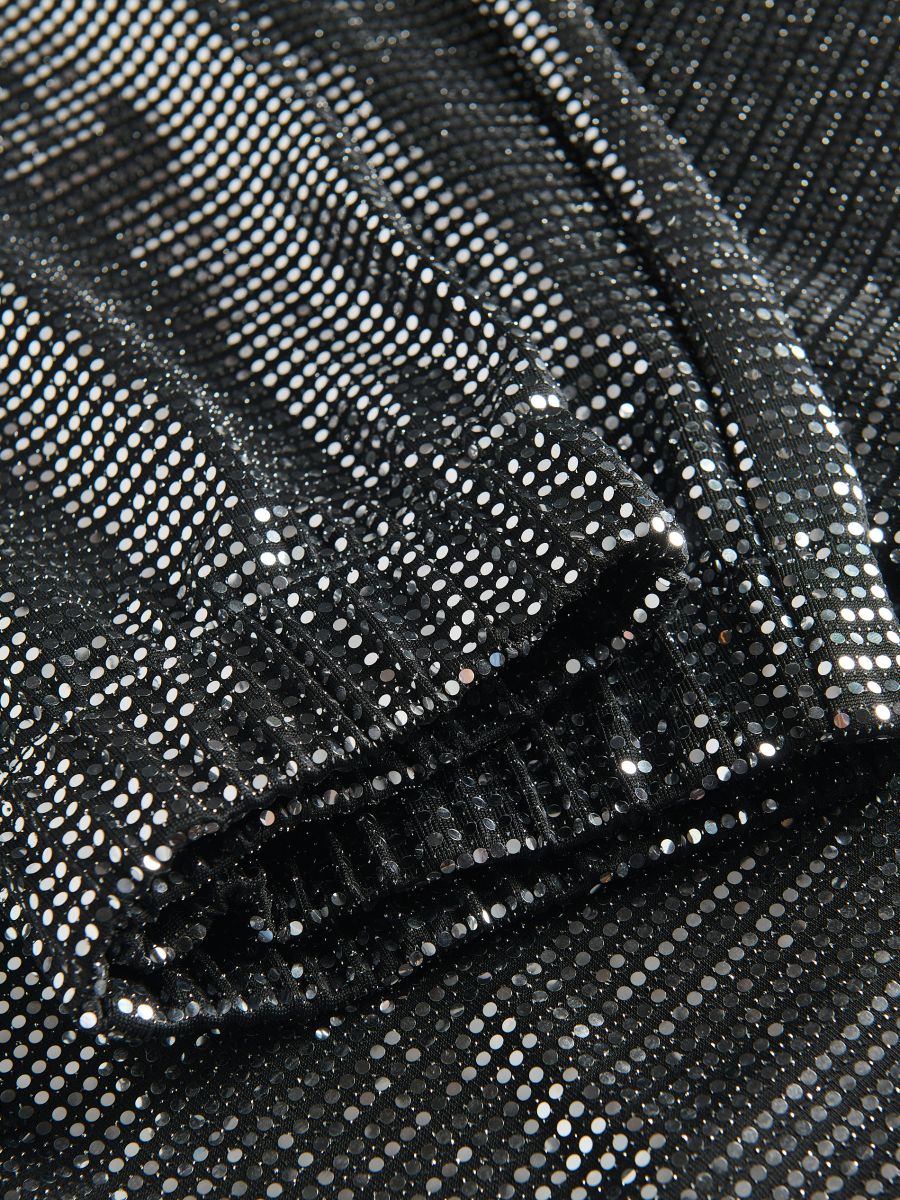 Sequin trousers - black - RESERVED - 5