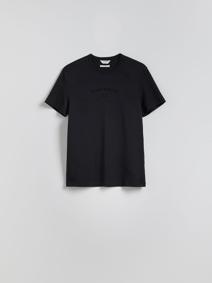MEN`S T-SHIRT - nero - RESERVED