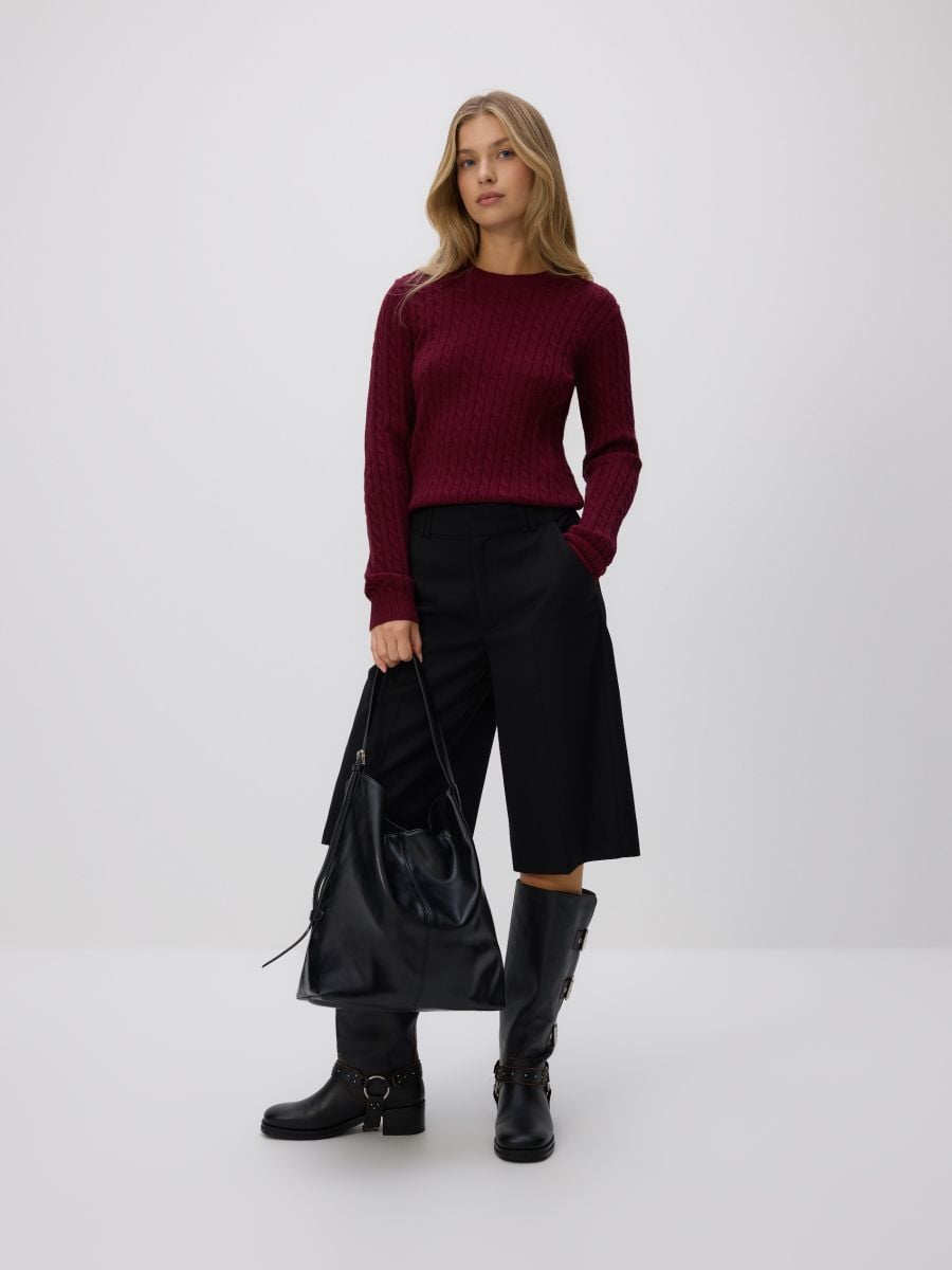 Large hobo bag - black - RESERVED