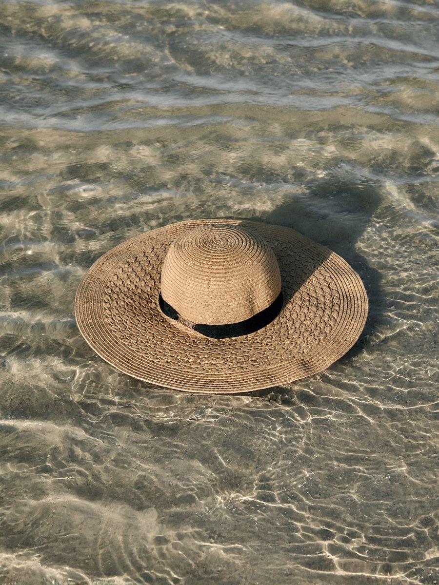 Straw hat - wheat - RESERVED