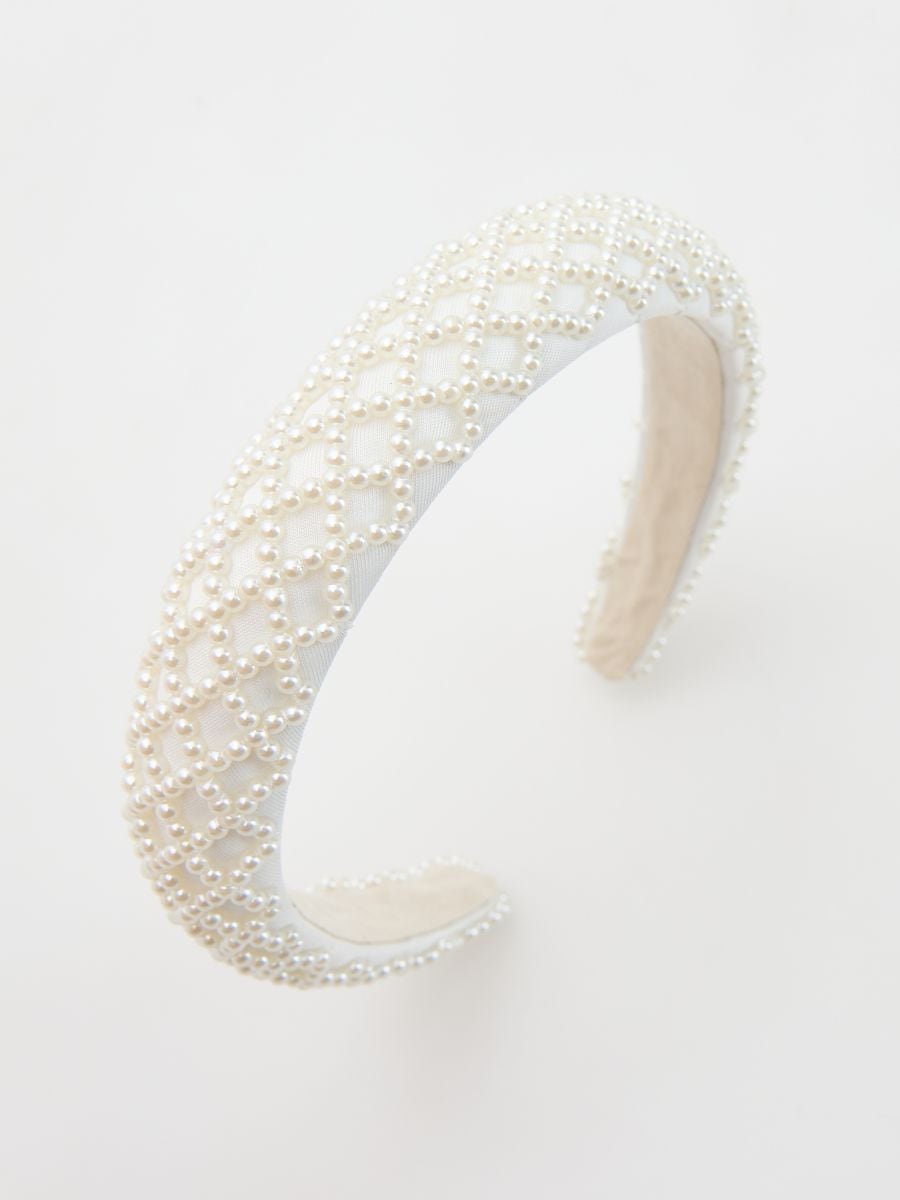 Headband - cream - RESERVED - 2