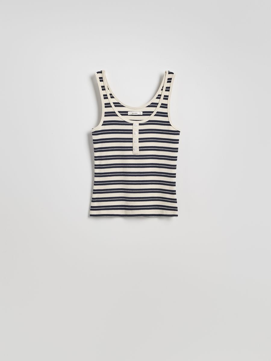 LADIES` SINGLET - шарено - RESERVED - 5