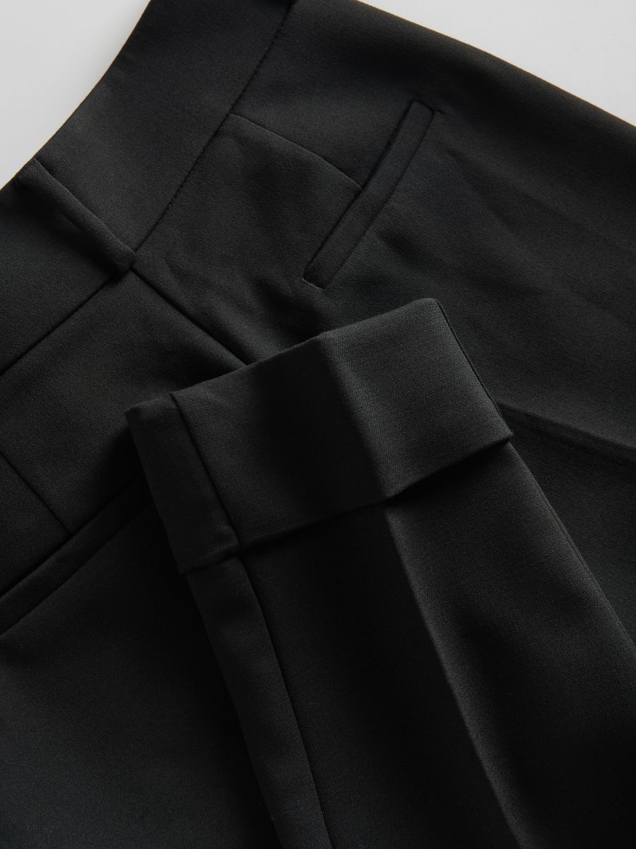Trousers with cuffs - black - RESERVED - 5