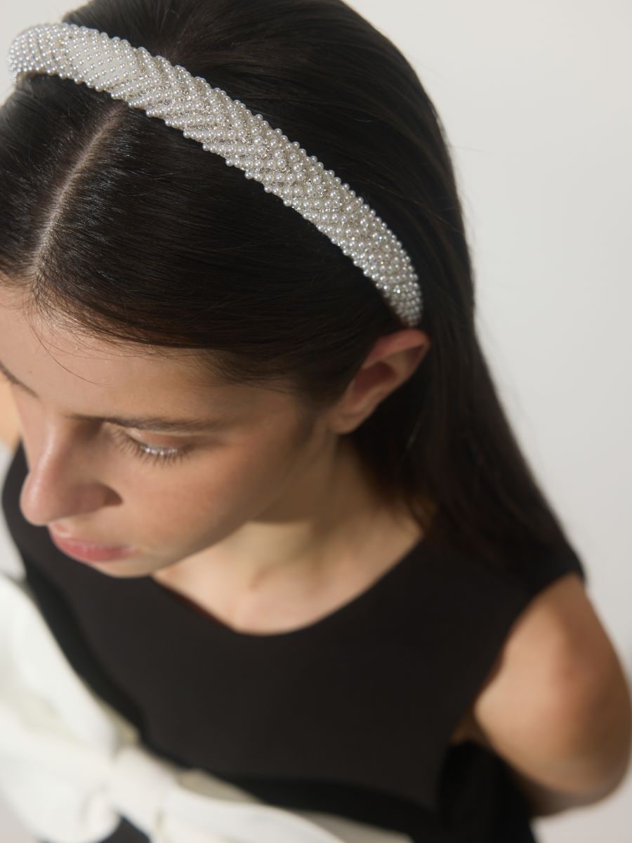 Headband - cream - RESERVED - 2