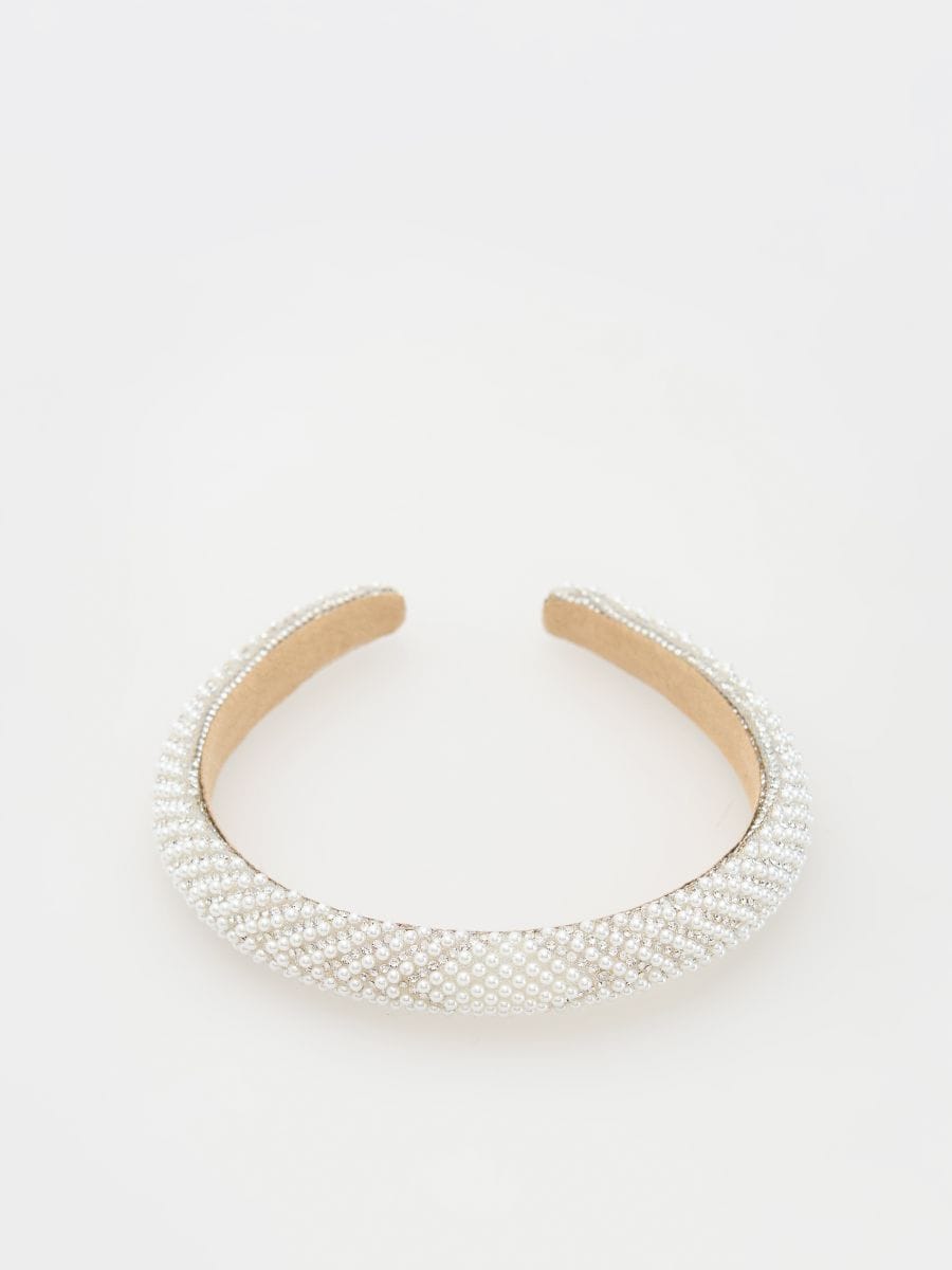 Headband - cream - RESERVED - 3