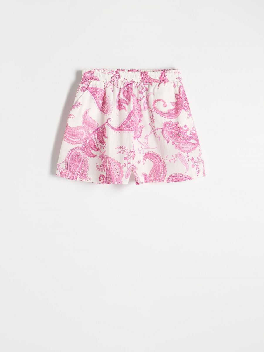 LADIES` SHORTS - šareno - RESERVED - 2