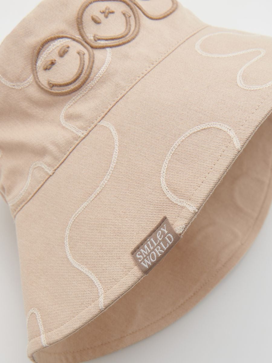 Šešir bucket hat SmileyWorld® - boja pšenice - RESERVED - 3