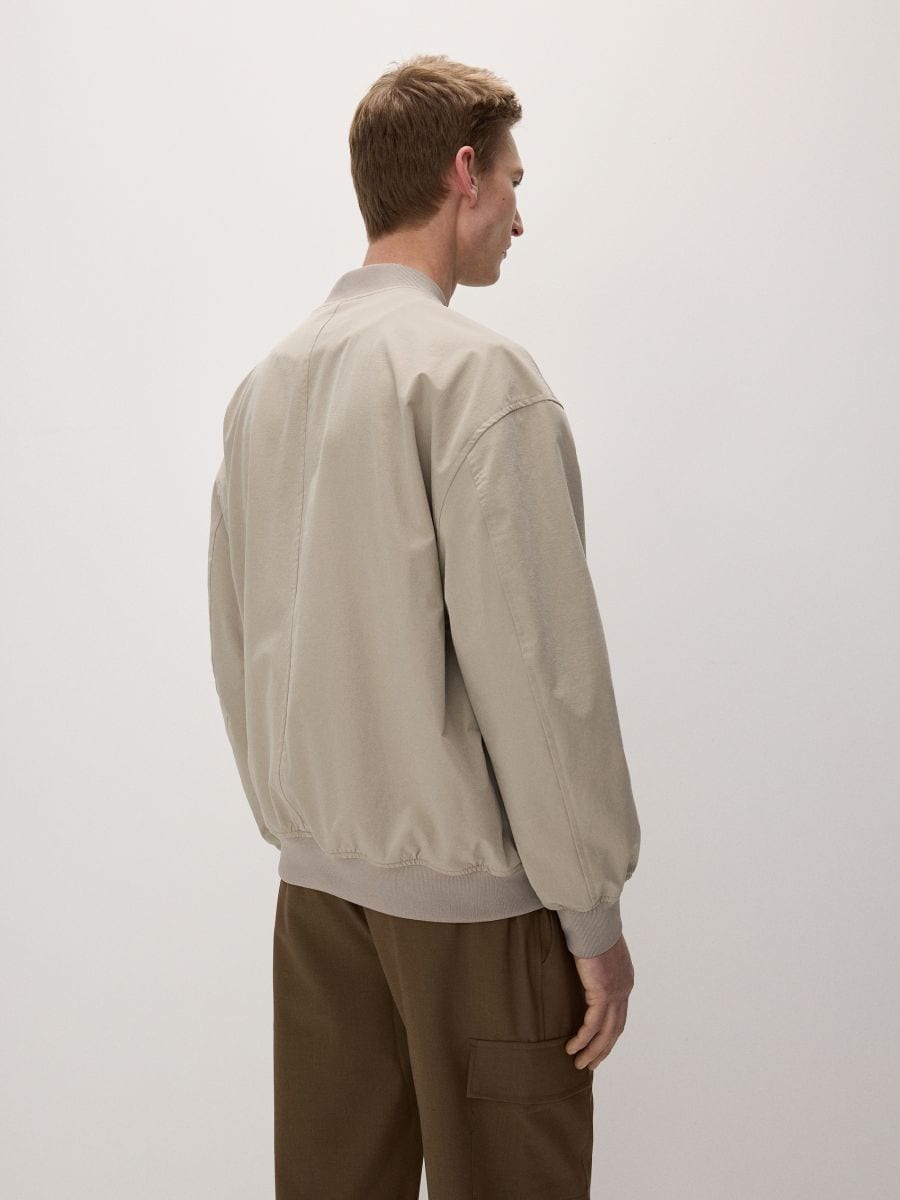 Bomber jacket - beige - RESERVED - 3