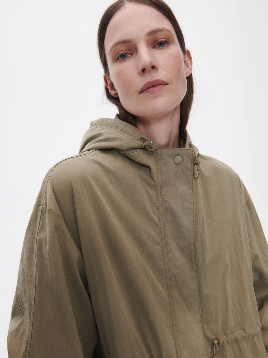 Hooded parka