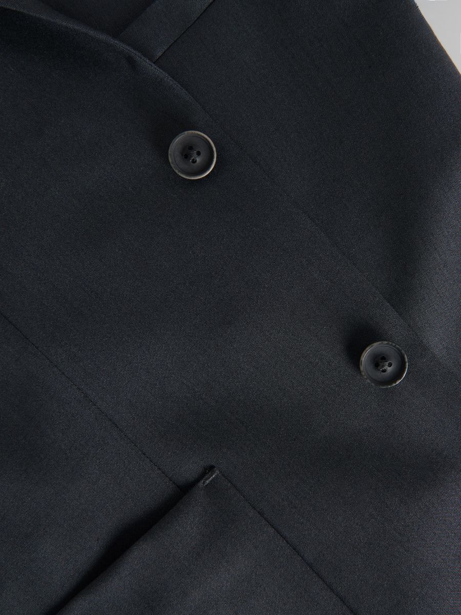Marynarka slim fit - szary - RESERVED - 7