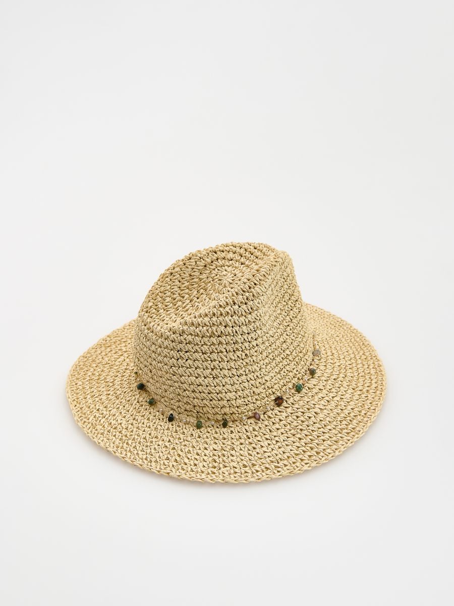 LADIES` HAT - nude - RESERVED - 3