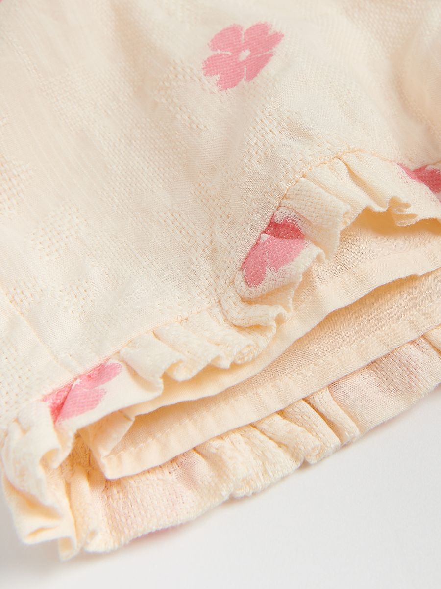 Bomuldsshorts - creme - RESERVED - 5