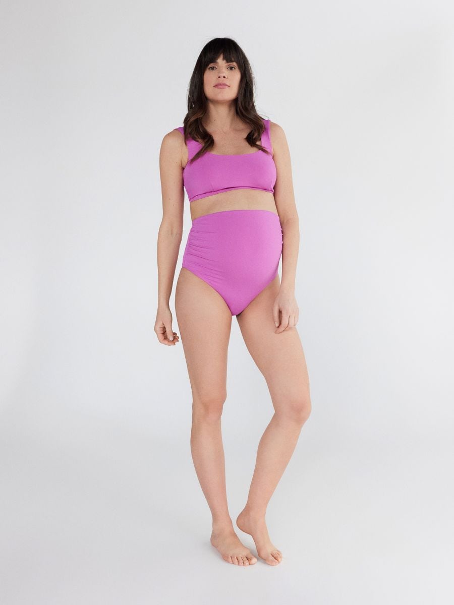 Bikinihose mit UV-Schutz - violett - RESERVED