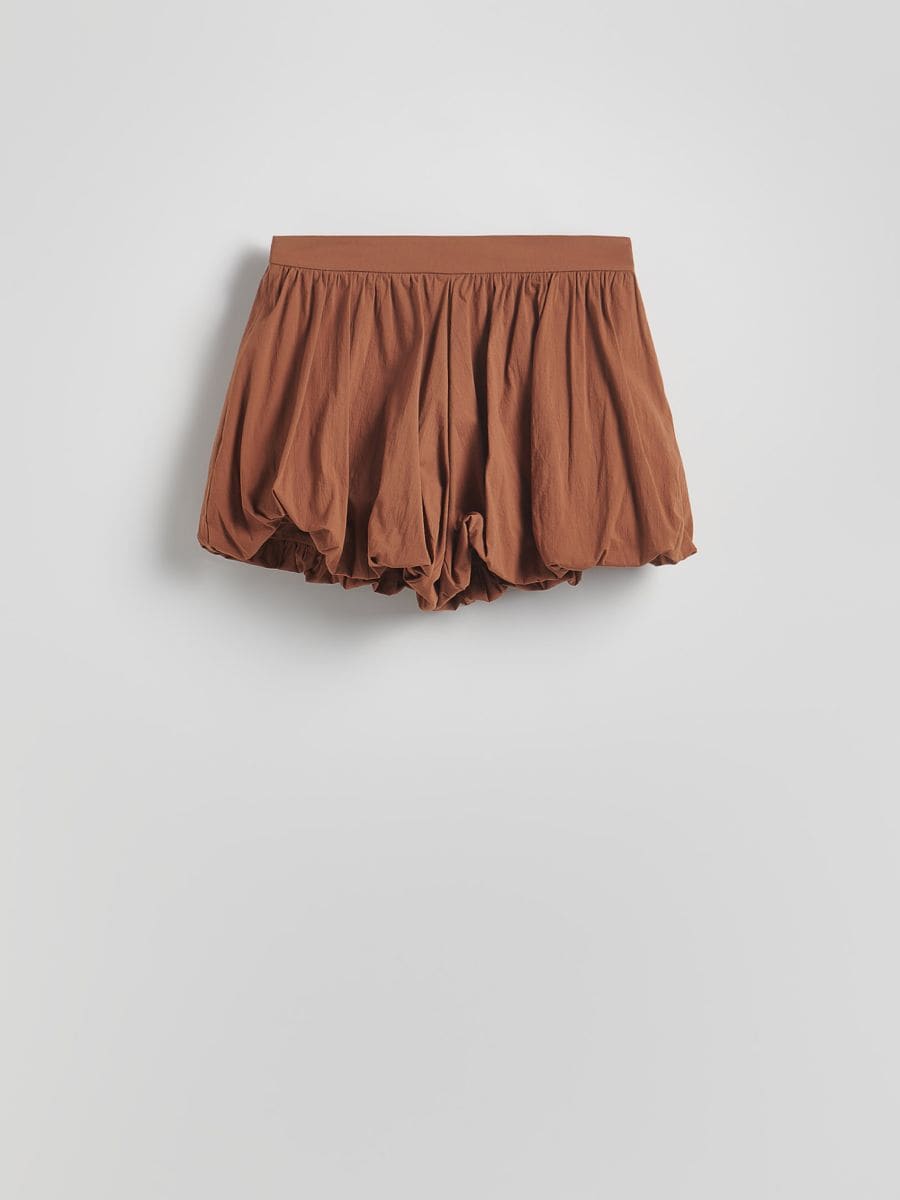 Bubble-style shorts - brown - RESERVED - 4