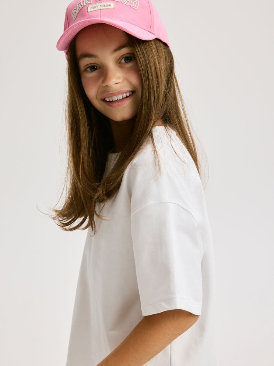 Ensemble en coton majoritaire - Gris clair - RESERVED - 6