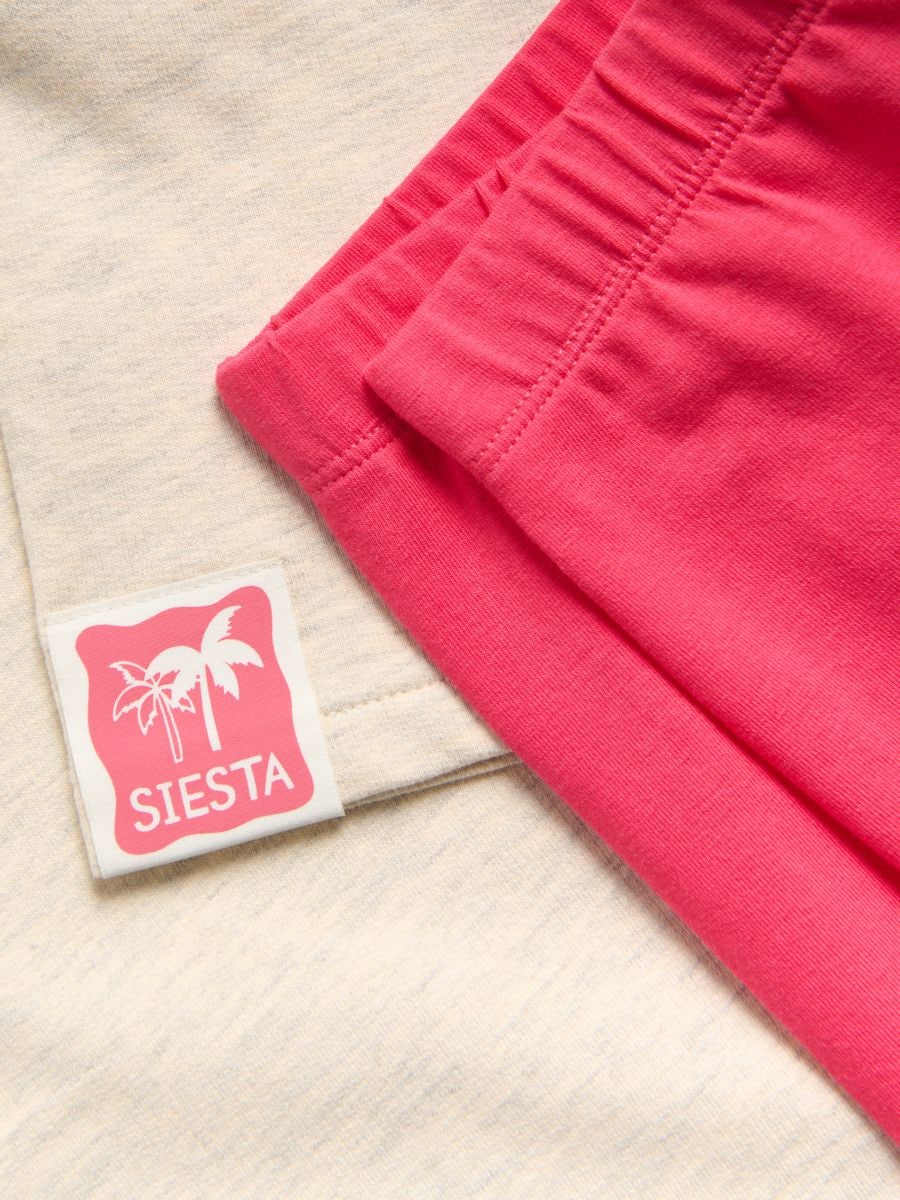Cotton rich set - hot pink - RESERVED - 5