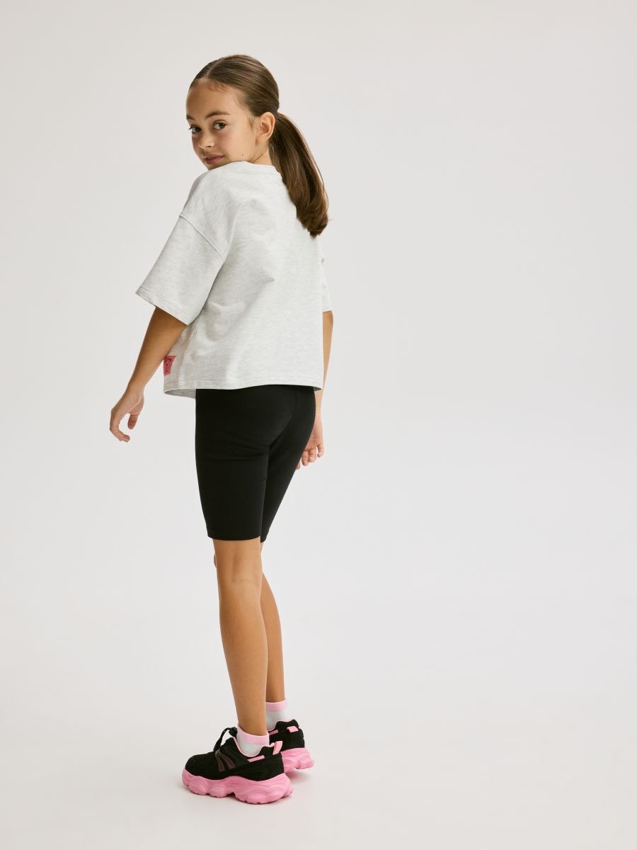 Ensemble en coton majoritaire - Noir - RESERVED - 7